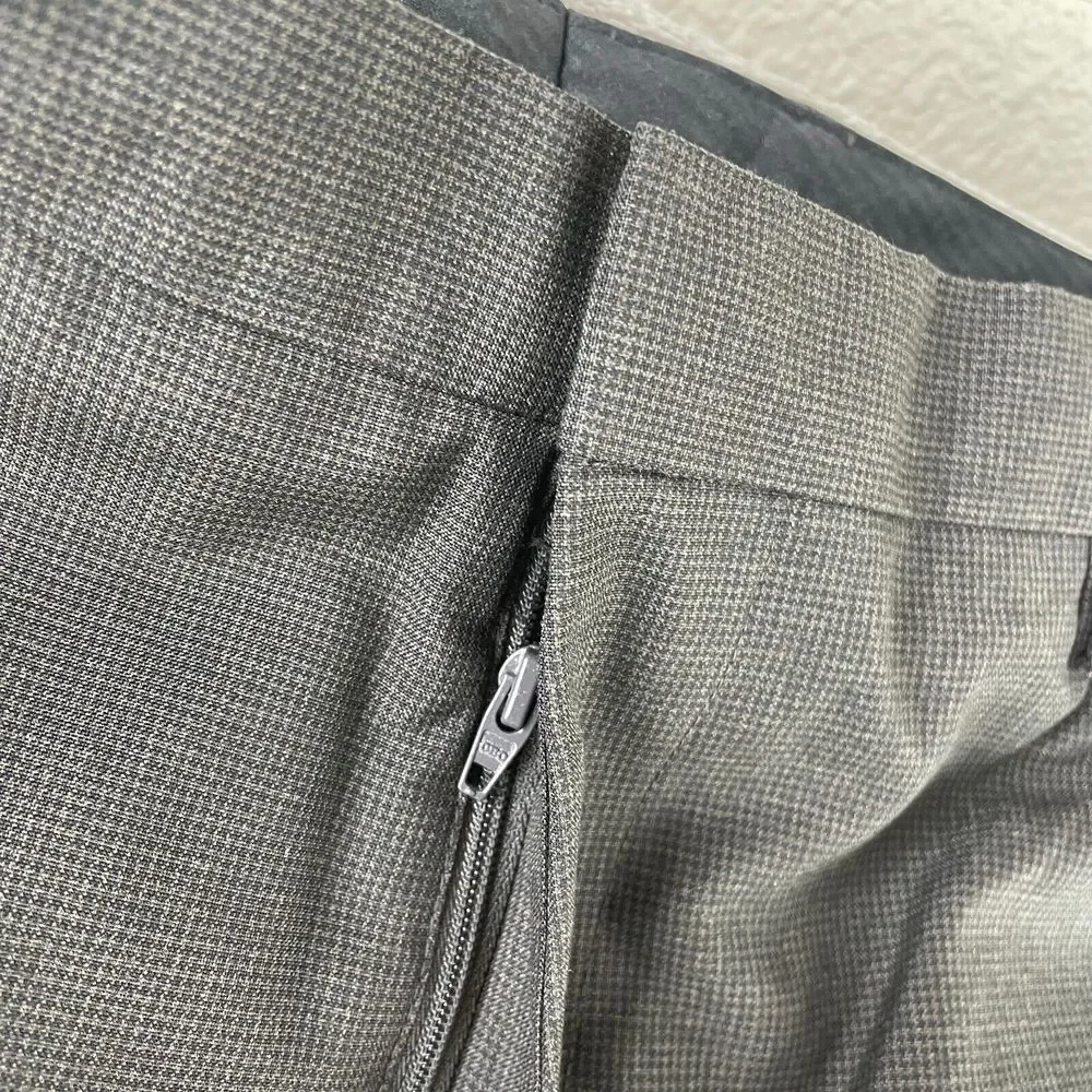 Banana Republic Dress Pants Men 34x32 Heather‎ Brown Straight Leg Classic Fit